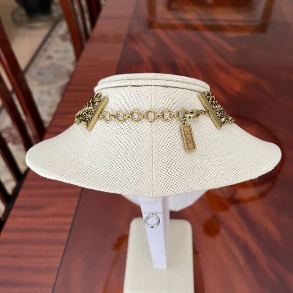 Silpada Good As Gold Crystal Necklace -  Convertible 3 Necklaces in 1 - Picture 7 of 9